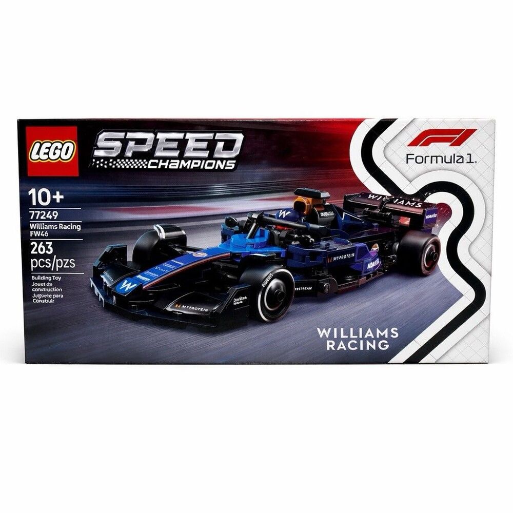 LEGO Speed Champions‎ Williams Racing FW46 F1 Race Car 77249 New Sealed